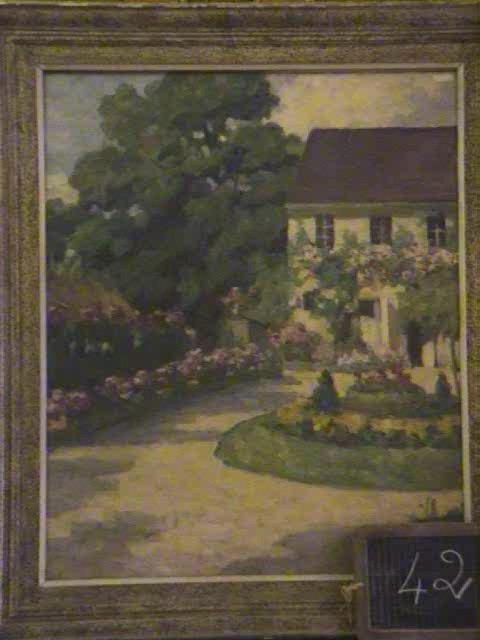 42 — Le jardin devant la maison