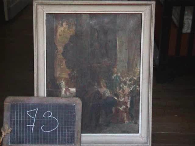 73 — Coulisse de théâtre - 1914